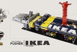 Lego Ikea Space Freighter