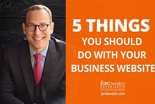 5 Things You Should Do with Your Business Website