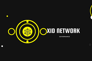 XID Network Governance