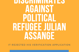 @Twitter Verify @JulianAssange Campaign