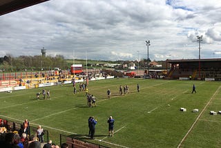 Featherstone Rovers V Dewsbury Rams