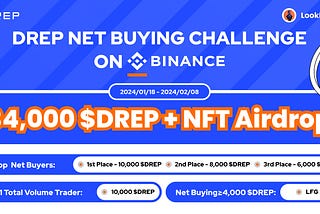 DREP Trading Incentive Plan on Binance