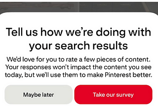 Healthier Personalization with Surveys