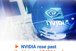 Today’s forex news: NVIDIA rose past the historical $400 level