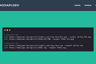 Building an Emoji API
