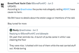 Bored Punk Yacht Club — History