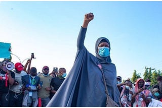 Nigerian Citizens Continue Protests to End SARS and Police Brutality in Nigeria.