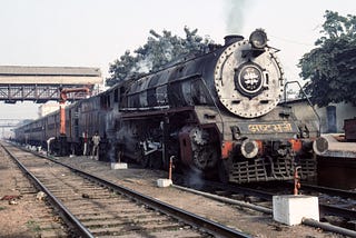 The majesty of the steam locomotive