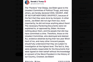 Where Are Biden’s Pardon Documents Hiding After His Presidency?