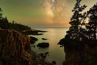 AirGlow and Reflections at Night