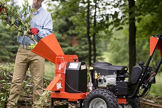 Working Process Of Electric Wood Shredder