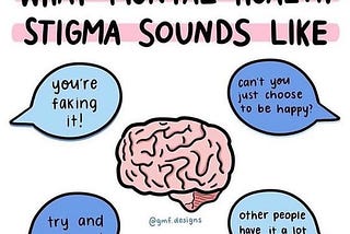 We Need to Break the Stigma on Mental Health!