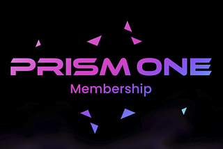 PRISM ONE Membership 구매 가이드