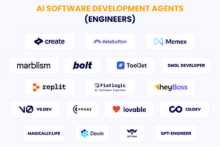 Awesome AI Software Development Agents List!