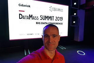 Me at DataMass Summit 2019