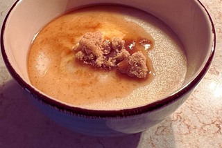 Cream of Wheat in a bowl. Photo by Ellie Jacobson.