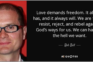 What’s Rob Bell Selling?