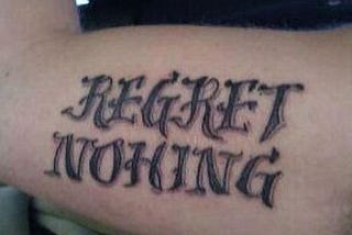 Tattoo Regerts — Part 1