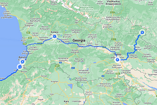 London to India solo motorcycle trip: Day 93–100: [Georgia] Sorting China & Russia visas, Tbilisi…