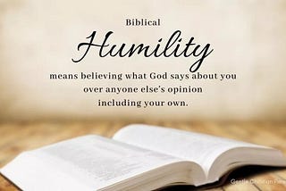 My Short Discourse on Humility