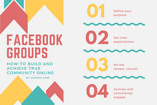 Steps to building a successful Facebook group community