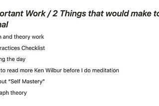 The Startup Founder’s Daily Planning Manifesto: Turning Intentions into Impact