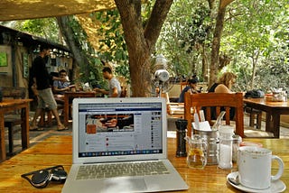 Working from paradise