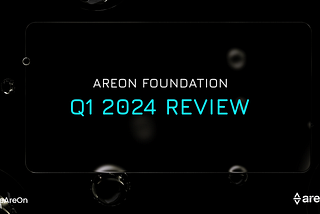 State of the Network: Q1 review by Areon Foundation