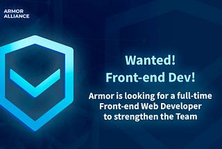 Armor Job Board: Front-End Web Developer