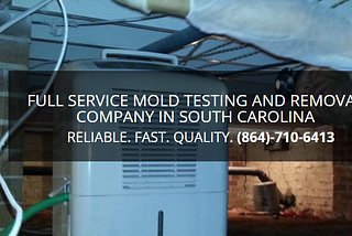 Mold testing service in an apartment of Greenville, SC by AoS