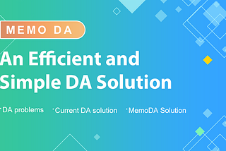 MemoDA：An efficient and simple DA solution