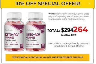 Max Ketosis Keto ACV Gummies (100% Natural) Balances Body Weight! Get 90% Discount