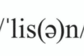 Why ‘Listen’ Is the Word of the Year