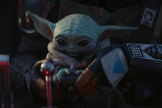 Baby Yoda in Space!