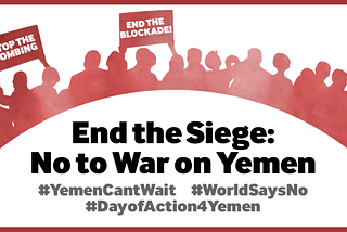 #YemenCantWait Hands Off Yemen!
