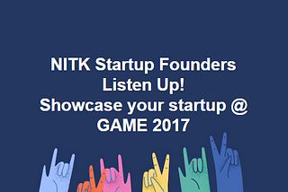 Announcement: Stalls for NITK Startups