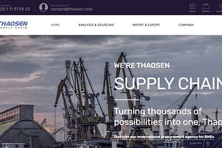 THAOSEN — Launching a Chinese Import & Export Company during COVID-19