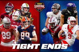 2026 Panini Senior Bowl Tight Ends