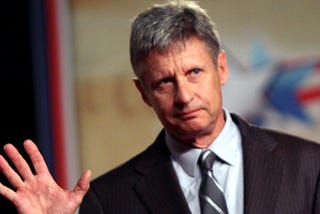 A vote for Gary Johnson is not a waste