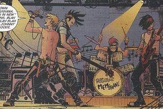 Jason Aaron and Sean Murphy explore John Constantine’s punk past in “Newcastle Calling”