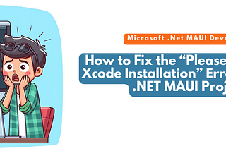 Recently, I encountered an issue where a new .NET MAUI project got stuck during the “verifying Xcode installation” step. This can be particularly frustrating, especially when you’re ready to dive into development. In this post, I’ll walk you through the issue, its root cause, and the solution that worked for me.