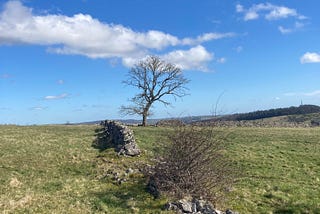 A walk over Middleton Moor, seeking inspiration.