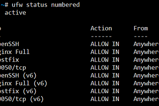 UFW: Uncomplicated Firewall Cheat Sheet