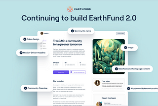 Continuing to hit development milestones on EarthFund 2.0 for a September launch 🚀