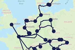 two months solo through europe