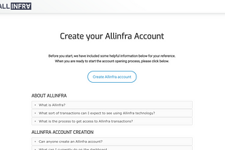 Breaking down why you might sign up to the Allinfra portal for provisional approval