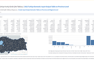 2022 Turkey Domestic Input-Output Table and Provincial, Regional, Domestic Input-Output Table…