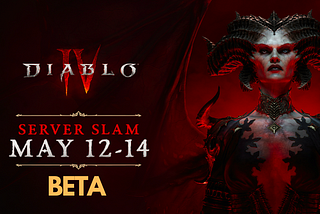 Surprise! Server Slam is The Third Diablo IV Beta Coming