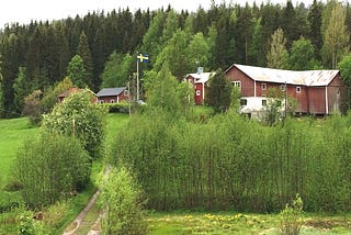 Our old farm in Sweden