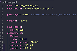 Flutter packages Geolocator and Geocoding to Display User’s Location Address.